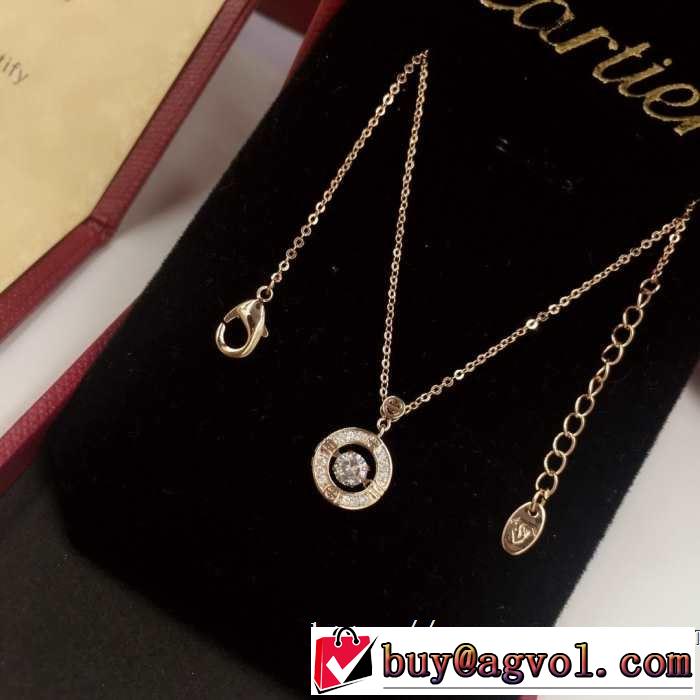 カルティエ CARTIER ネックレス 2色可選 2019SSのトレンド商品 今シーズン注目のデザイン