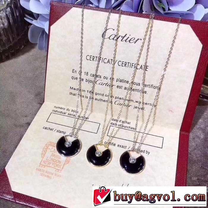 2019春夏も引き続きトレンド 素敵なスタイルで夏の定番 カルティエ CARTIER ネックレス 3色可選