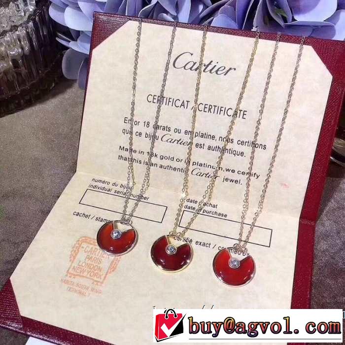 2019春夏も引き続きトレンド 素敵なスタイルで夏の定番 カルティエ CARTIER ネックレス 3色可選