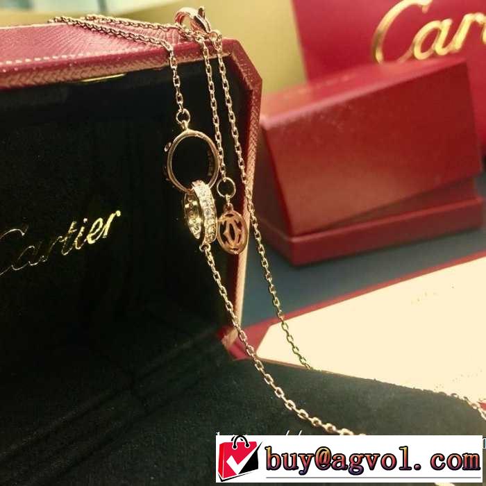 2色可選 ネックレス 2019春夏は人気定番 今年は大きめの新作がトレンド カルティエ CARTIER