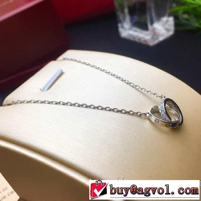 2色可選 ネックレス 2019春夏は人気定番 今年は大きめの新作がトレンド カルティエ CARTIER