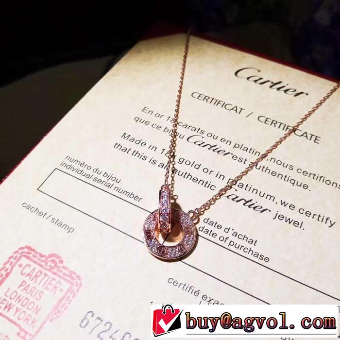 カルティエ CARTIER ネックレス 3色可選 ブランドの話題の新作も！【2019年】夏のファッション