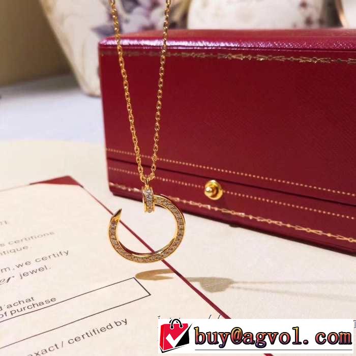 2019春夏の大注目トレンド カルティエ CARTIER ネックレス 3色可選 定番のスタイル春夏限定