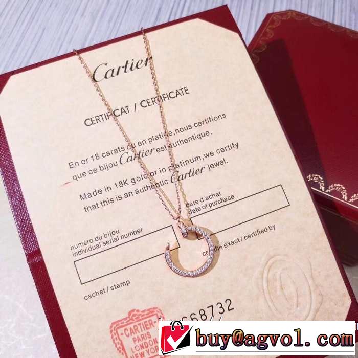 2019春夏の大注目トレンド カルティエ CARTIER ネックレス 3色可選 定番のスタイル春夏限定