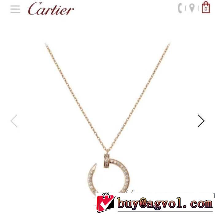 る春夏おすすめの人気商品 2019年の春夏に着たい カルティエ CARTIER ネックレス 2色可選