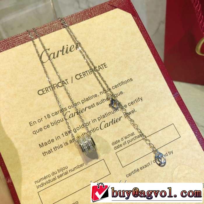 カルティエ CARTIER ネックレス 2019春夏トレンドアイテム まずは定番！人気アイテム