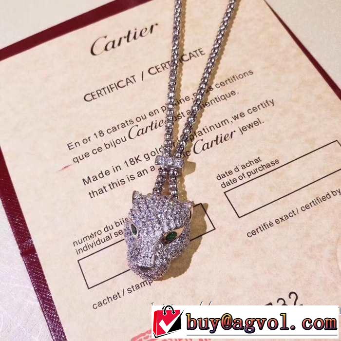 2019年春夏流行ファッション 大人の可愛さを引き立て カルティエ CARTIER ネックレス
