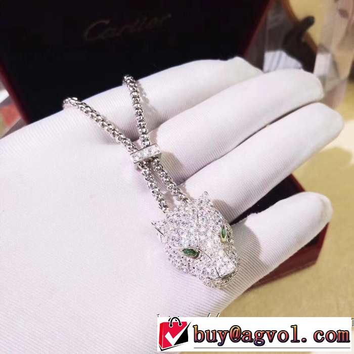 2019年春夏流行ファッション 大人の可愛さを引き立て カルティエ CARTIER ネックレス