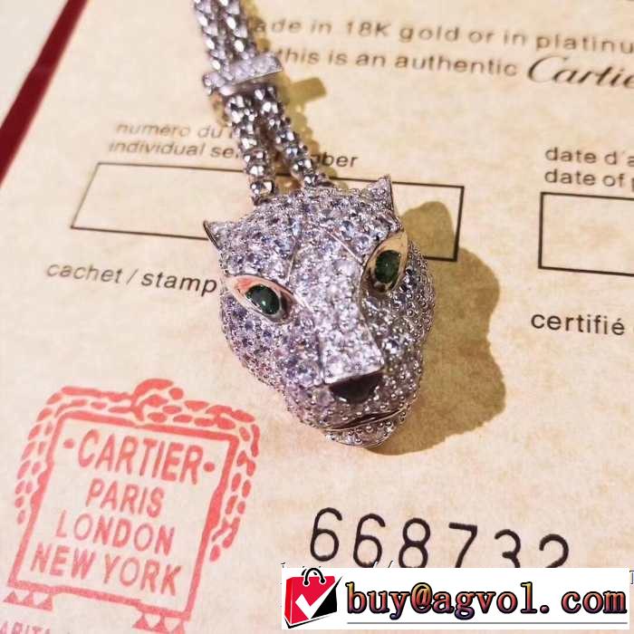2019年春夏流行ファッション 大人の可愛さを引き立て カルティエ CARTIER ネックレス