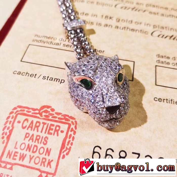 2019年春夏流行ファッション 大人の可愛さを引き立て カルティエ CARTIER ネックレス
