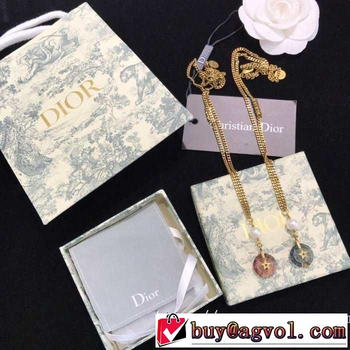 ディオール DIOR ネックレス 2色可選 今季トレンドの限定アイテム 2019夏ファション新品