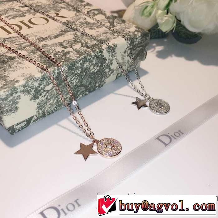 ディオール DIOR ネックレス 2色可選 最新のトレンドブランド人気的 2019春夏は人気定番