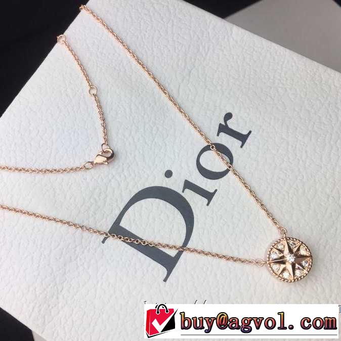 2色可選 ネックレス 2019春夏も引き続き人気セール まずは定番！人気アイテム ディオール DIOR