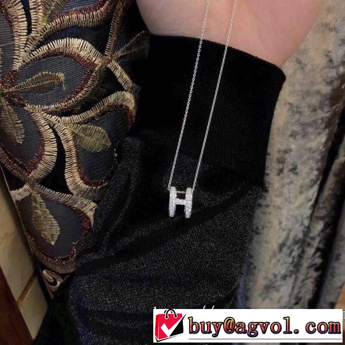 季節感もプラス2019新作 人気アイテムも同時にチェック エルメス HERMES ネックレス