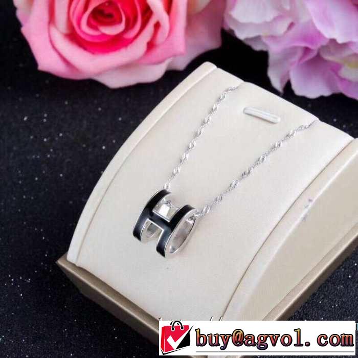 4色可選 ネックレス 人気のブランドのアイテム2019 毎シーズン活躍する  エルメス HERMES