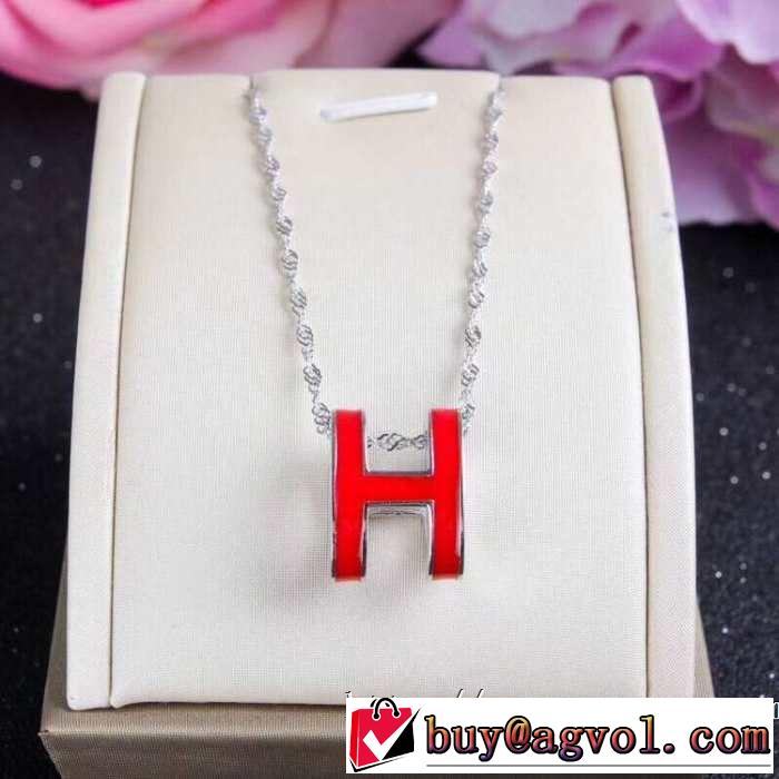 4色可選 ネックレス 人気のブランドのアイテム2019 毎シーズン活躍する  エルメス HERMES