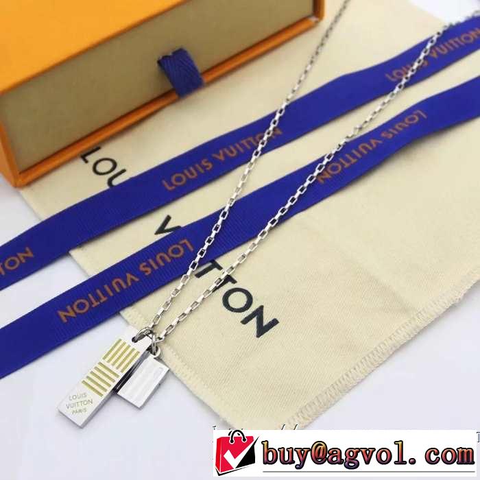 ルイ ヴィトン LOUIS VUITTON ネックレス 3色可選 春夏の流行り2019新品 お洒落トレンド人気