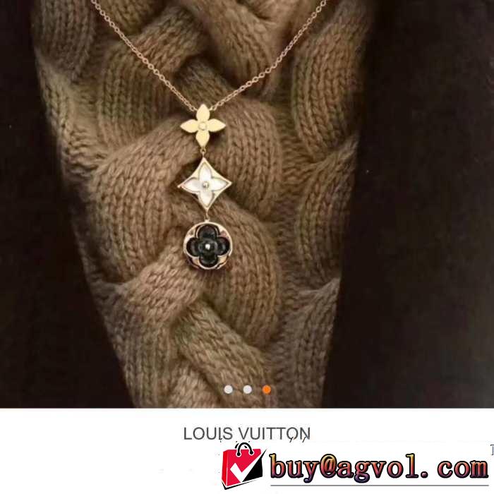ネックレス 注目度が高まり最新コレクション 2019春夏は人気定番 ルイ ヴィトン LOUIS VUITTON