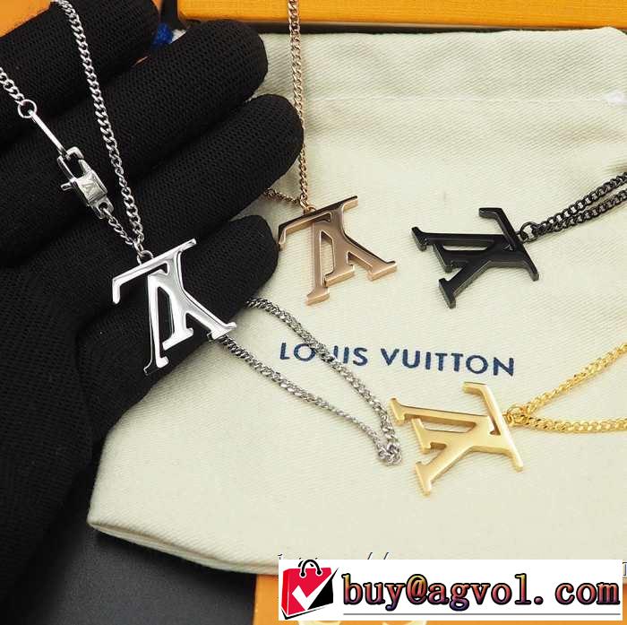 2019年春夏流行ファッション 大人の可愛さを引き立て ルイ ヴィトン LOUIS VUITTON ネックレス 4色可選