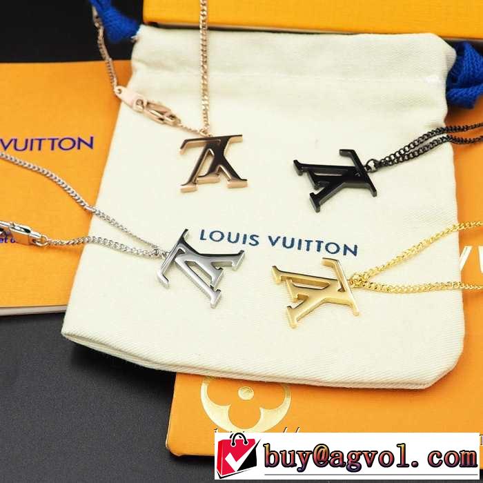 2019年春夏流行ファッション 大人の可愛さを引き立て ルイ ヴィトン LOUIS VUITTON ネックレス 4色可選