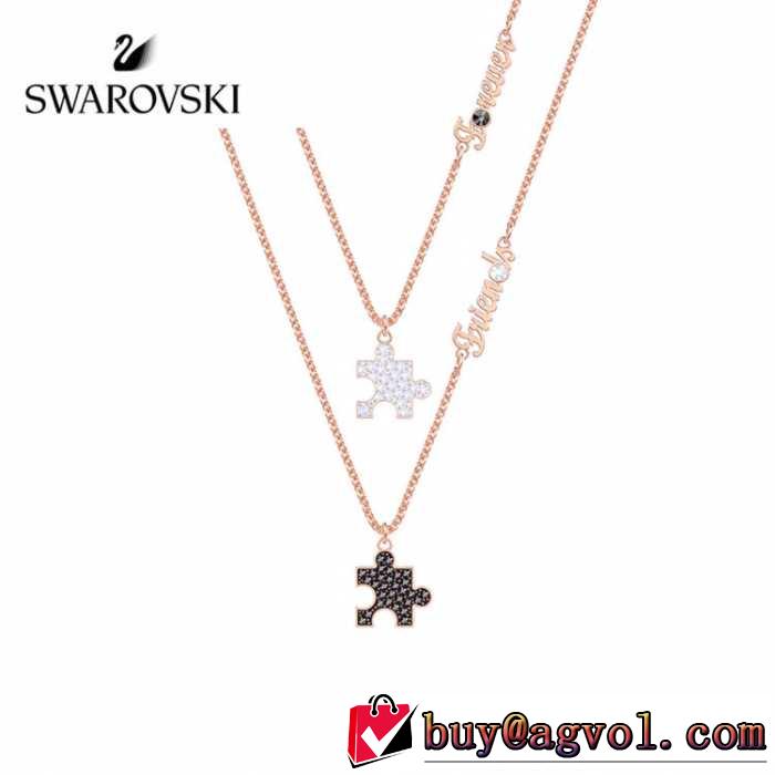 スワロフスキー SWAROVSKI ネックレス 2色可選 2019春夏も引き続きトレンド 今年春夏ファション流行り