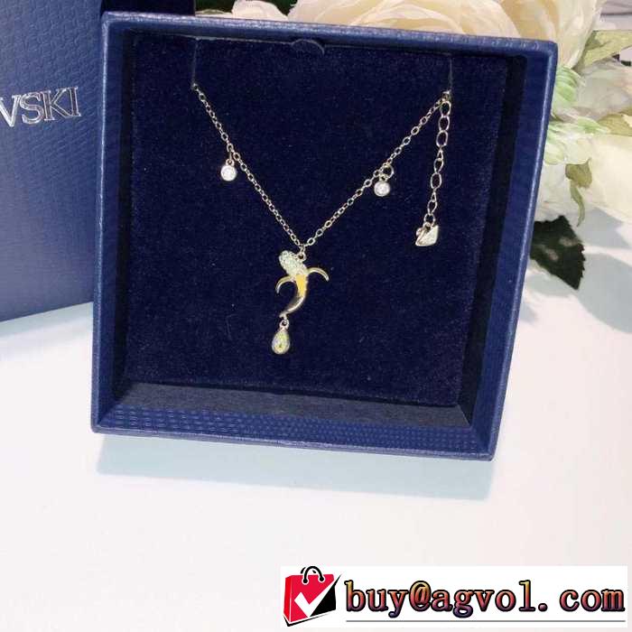 2019夏ファション新品 春夏シンプルファッションでOK！ スワロフスキー SWAROVSKI ネックレス