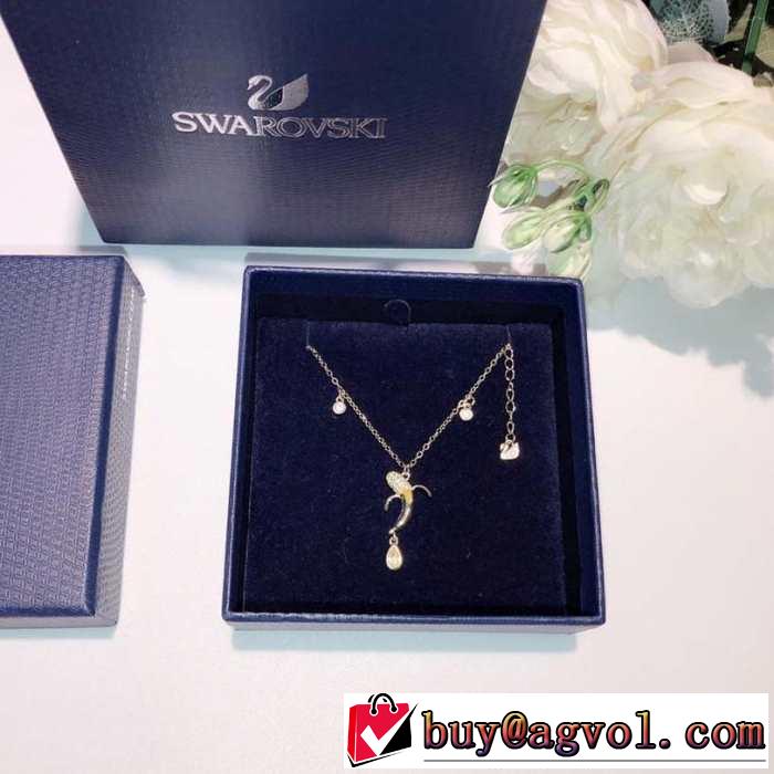 2019夏ファション新品 春夏シンプルファッションでOK！ スワロフスキー SWAROVSKI ネックレス