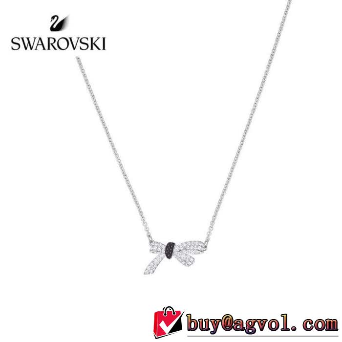 ネックレス 2色可選 【2019春夏】最新コレクション 春夏！大人カジュアル スワロフスキー SWAROVSKI