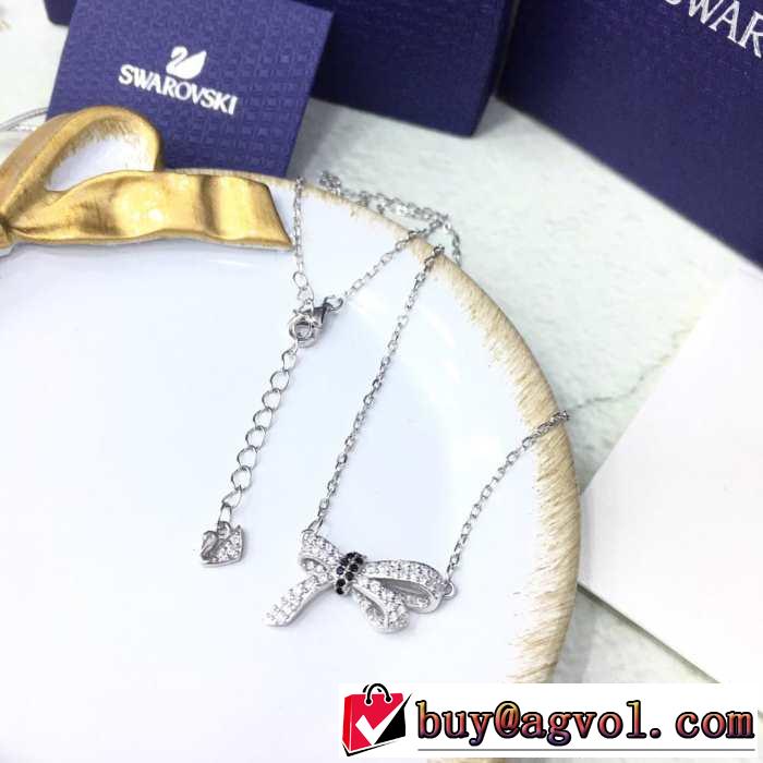 ネックレス 2色可選 【2019春夏】最新コレクション 春夏！大人カジュアル スワロフスキー SWAROVSKI