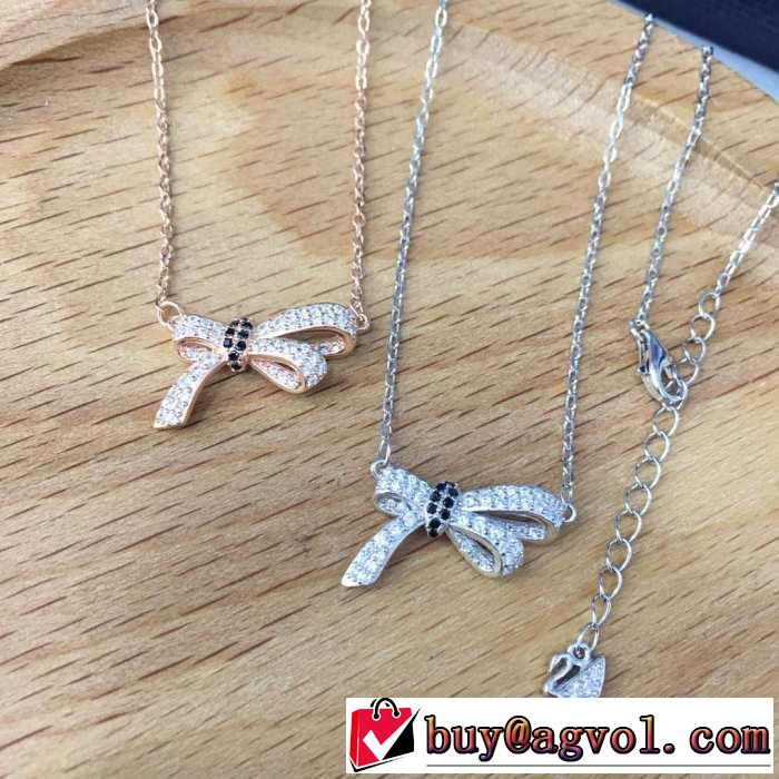 ネックレス 2色可選 【2019春夏】最新コレクション 春夏！大人カジュアル スワロフスキー SWAROVSKI