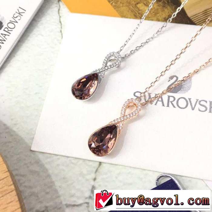 スワロフスキー SWAROVSKI ネックレス 2色可選 2019春夏トレンドアイテム 夏気分UP最新コレクション