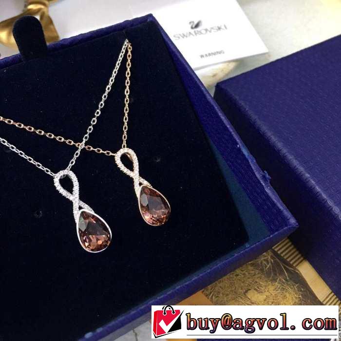 スワロフスキー SWAROVSKI ネックレス 2色可選 2019春夏トレンドアイテム 夏気分UP最新コレクション