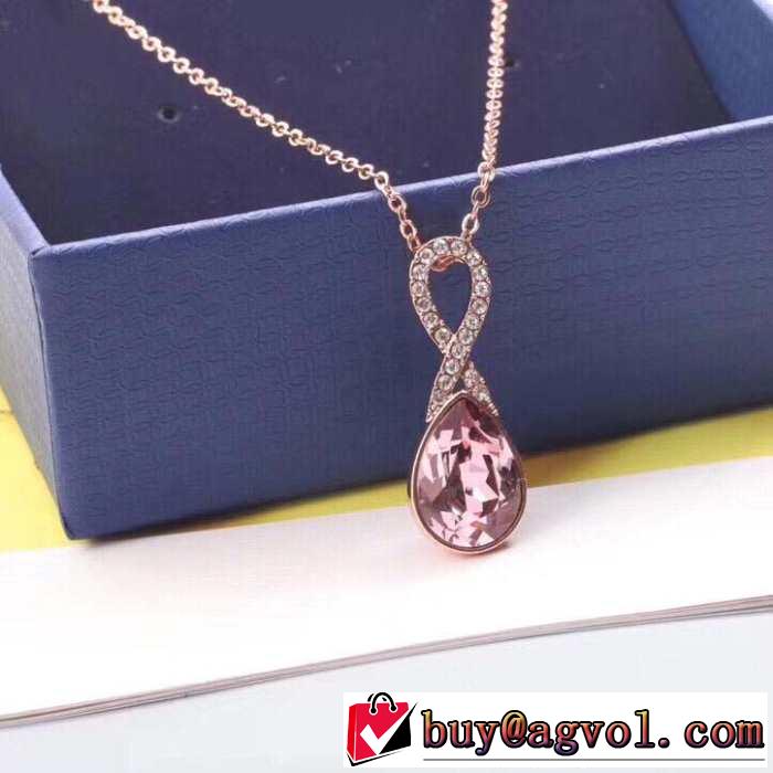 スワロフスキー SWAROVSKI ネックレス 2色可選 2019春夏トレンドアイテム 夏気分UP最新コレクション