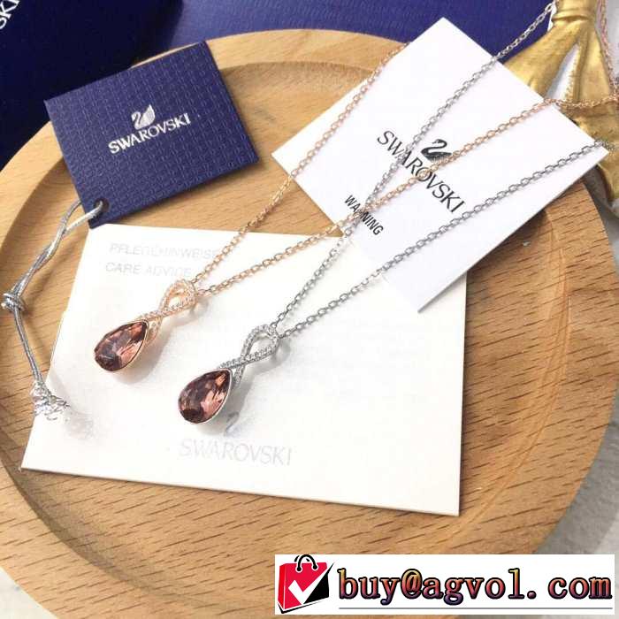 スワロフスキー SWAROVSKI ネックレス 2色可選 2019春夏トレンドアイテム 夏気分UP最新コレクション