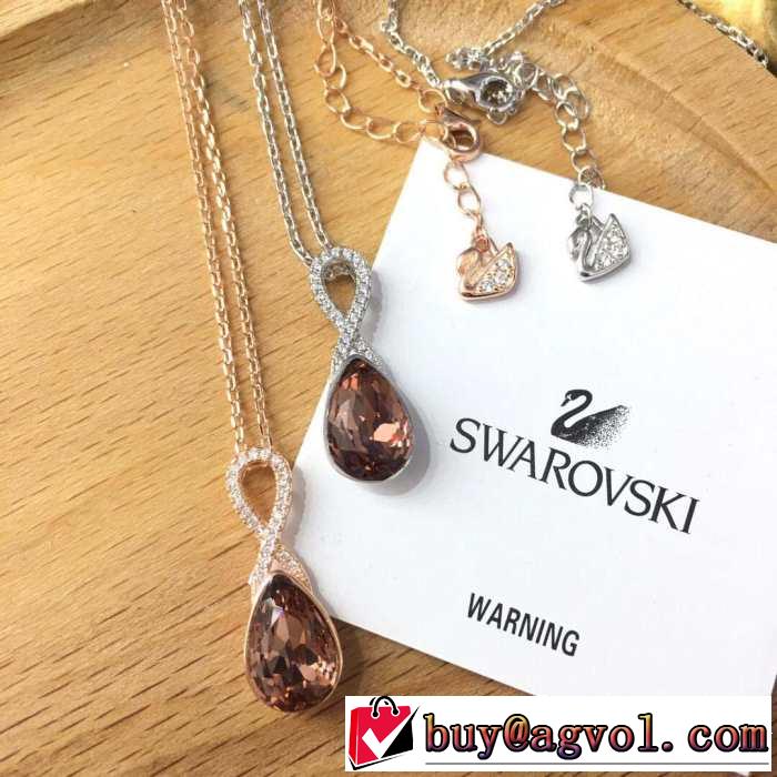 スワロフスキー SWAROVSKI ネックレス 2色可選 2019春夏トレンドアイテム 夏気分UP最新コレクション
