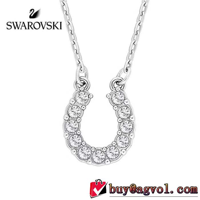 オシャレ印象で人気の高い 2019春夏は人気定番 スワロフスキー SWAROVSKI ネックレス 2色可選
