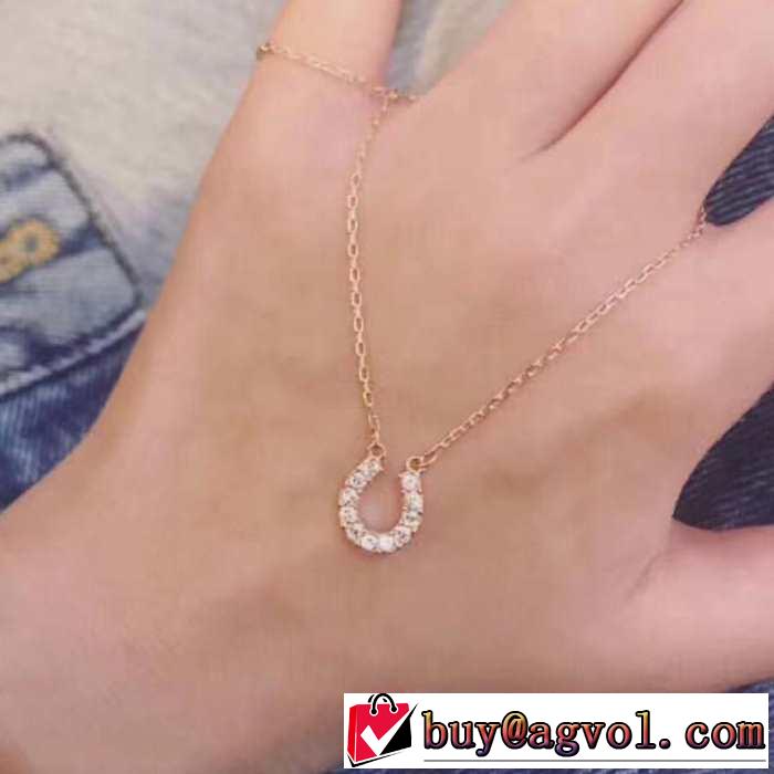オシャレ印象で人気の高い 2019春夏は人気定番 スワロフスキー SWAROVSKI ネックレス 2色可選