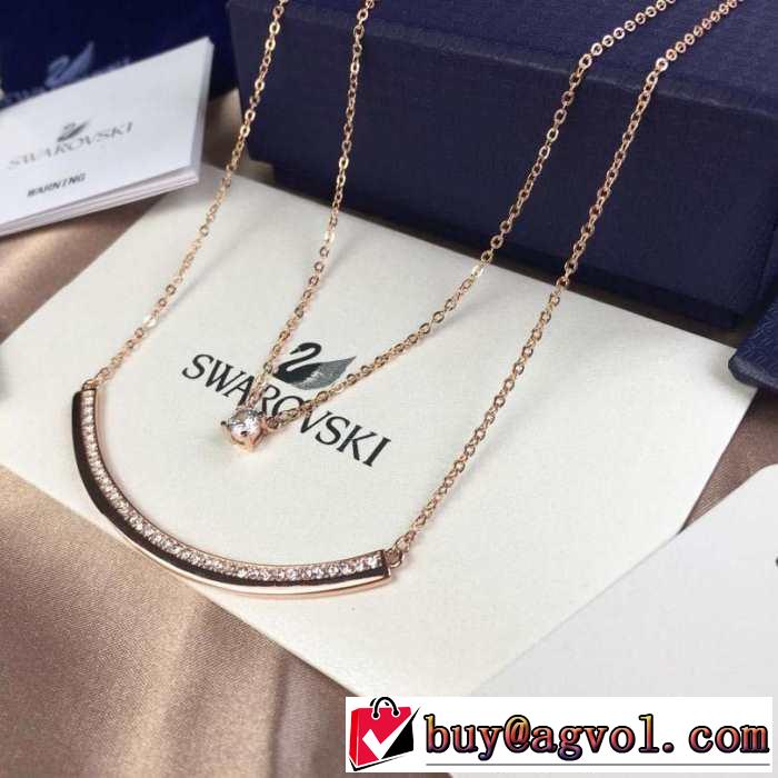 ネックレス 夏に良く似合うちょっと新品 おしゃれな夏ファッション2019 スワロフスキー SWAROVSKI