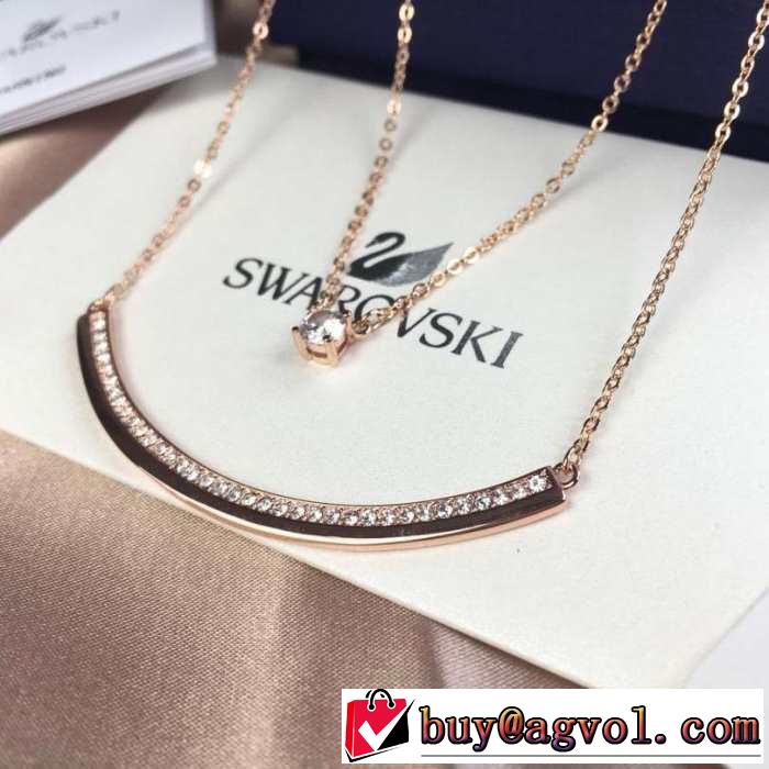 ネックレス 夏に良く似合うちょっと新品 おしゃれな夏ファッション2019 スワロフスキー SWAROVSKI