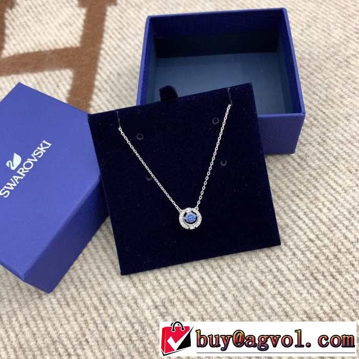 今流行りの最新コレクション 2019春夏のトレンド新商品 スワロフスキー SWAROVSKI ネックレス 3色可選