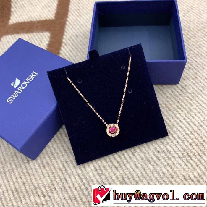 今流行りの最新コレクション 2019春夏のトレンド新商品 スワロフスキー SWAROVSKI ネックレス 3色可選
