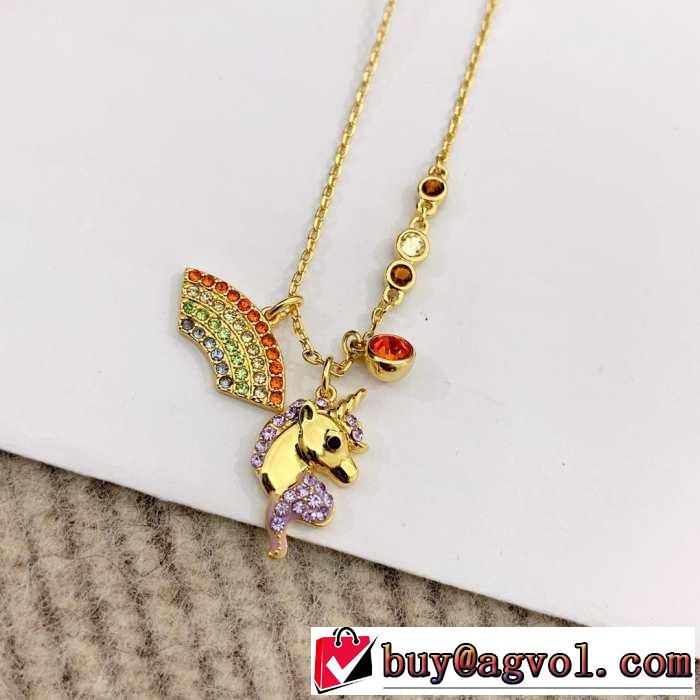 スワロフスキー SWAROVSKI ネックレス 2019年春夏のトレンドアイテム クラシカルな雰囲気