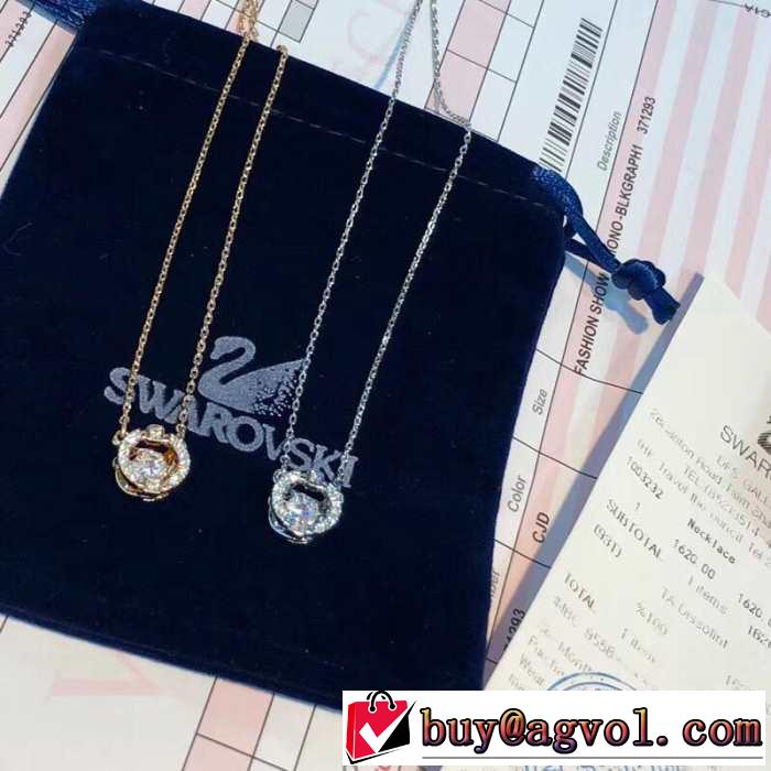2色可選 ネックレス 2019年の春夏に着たい る春夏おすすめの人気商品 スワロフスキー SWAROVSKI