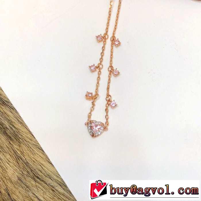 2019春夏も引き続きトレンド 目を引く春夏トップス スワロフスキー SWAROVSKI ネックレス