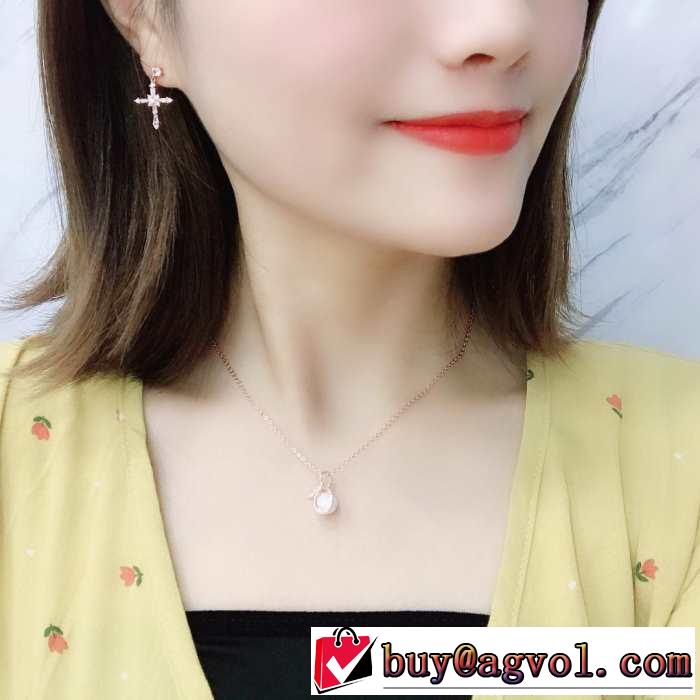春夏らしい爽やかさ スワロフスキー SWAROVSKI ネックレス 2色可選 【2019春夏】最新コレクショ