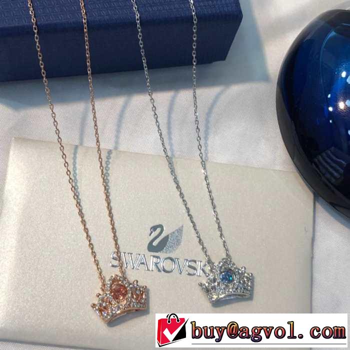 2色可選 ネックレス 今季トレンドの限定アイテム 2019即旬な装いに スワロフスキー SWAROVSKI