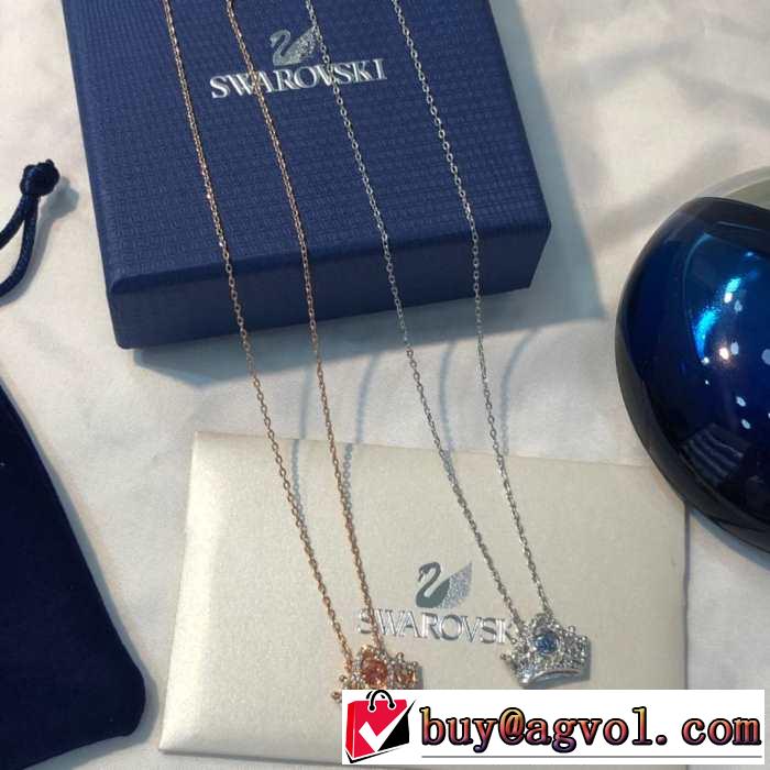 2色可選 ネックレス 今季トレンドの限定アイテム 2019即旬な装いに スワロフスキー SWAROVSKI