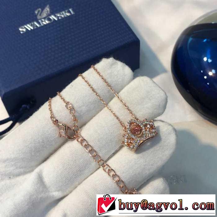 2色可選 ネックレス 今季トレンドの限定アイテム 2019即旬な装いに スワロフスキー SWAROVSKI