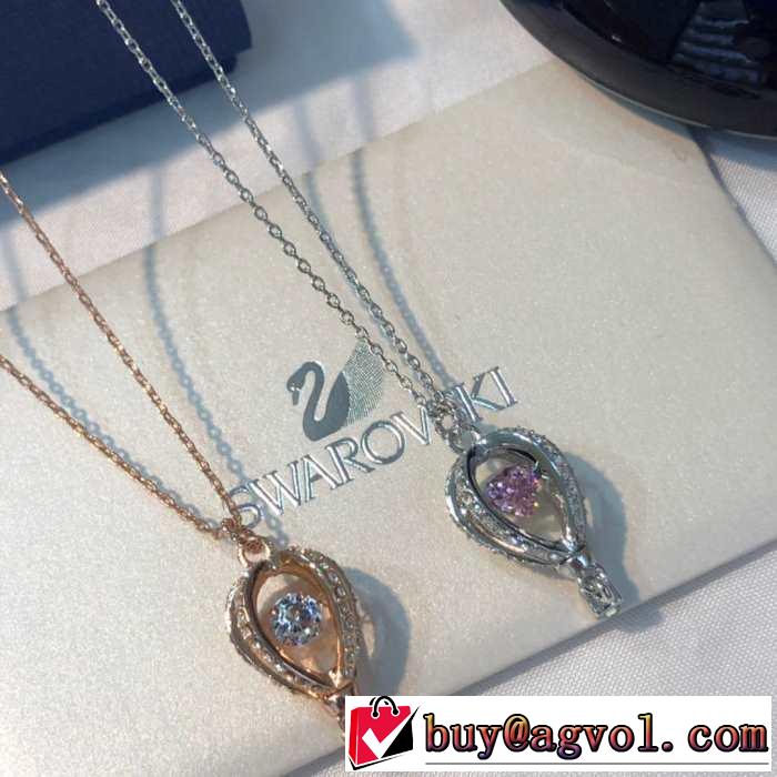 スワロフスキー SWAROVSKI ネックレス 2色可選 素敵なスタイルで夏の定番 2019年の夏のマスト