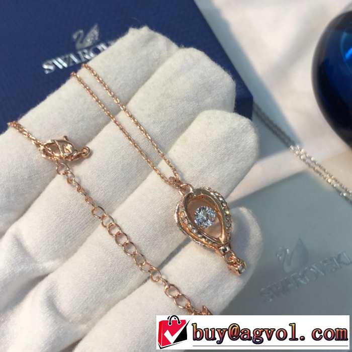 スワロフスキー SWAROVSKI ネックレス 2色可選 素敵なスタイルで夏の定番 2019年の夏のマスト